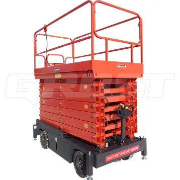 Самоходный подъёмник ножничного типа GROST Tower 0.5-7 по доступной цене в Казани. Не теряйте времени и заказывайте у нас прямо сейчас! Надежное качество и выгодные условия ждут вас.